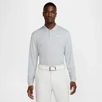 Nike Dri-FIT Victory мужские Long-Sleeve для гольфа Polo цвет серый
