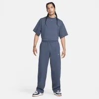 Nike Solo Swoosh чоловічі Open-Hem Fleece Pants блакитний