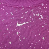 Nike Sportswear Club Fleece Big детские (Girls') Crew-Neck свитшот цвет фиолетовый