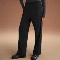NikeSKIMS Matte Tricot жіноча Side-Snap Pants колір чорний