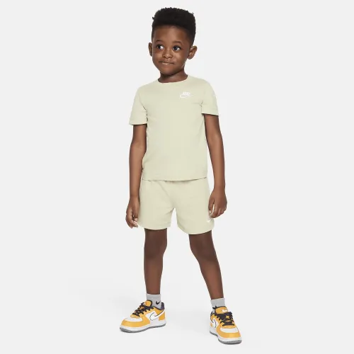 Nike Club Toddler Knit шорти комплект колір зелений