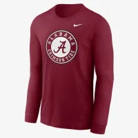 Alabama Crimson Tide Alternate Logo чоловічі Nike College Long-Sleeve футболка колір червоний