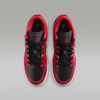 Nike Air Jordan 1 Low SE Big детские Кроссовки цвет черный