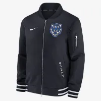 Detroit Tigers Authentic Collection City Connect мужские Nike MLB Full-Zip Bomber Куртка синий