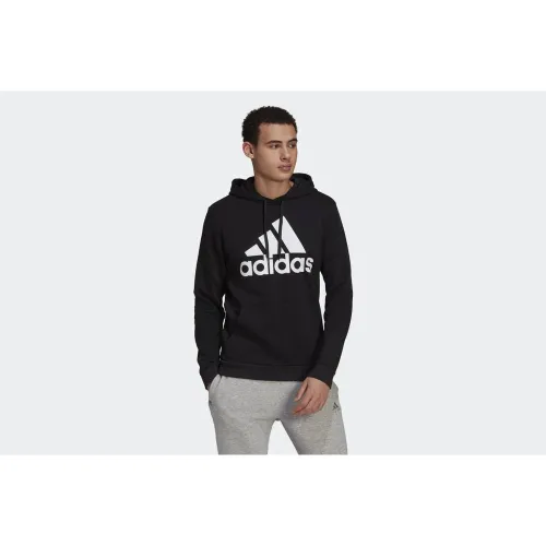Кофта/футболка adidas Essentials Fleece Big Logo Толстовка с капюшоном GK9220 -  Черная