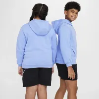Nike Sportswear Club Fleece Big дитячі Pullover Толстовка з капюшоном (Extended Size) блакитний