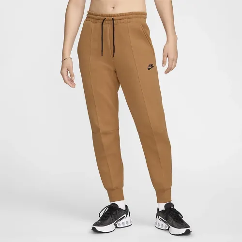 Nike Sportswear Tech Fleece женская Mid-Rise Joggers цвет коричневый