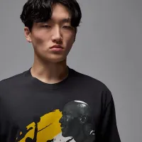 Nike Jordan мужские футболка цвет черный
