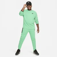 Nike Sportswear Tech Fleece Big дитячі (для хлопчиків) світшот (Extended Size) колір зелений