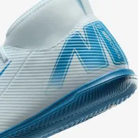 Nike Jr. Mercurial Superfly 10 Club Little/Big детские IC High-Top Soccer Кроссовки синий