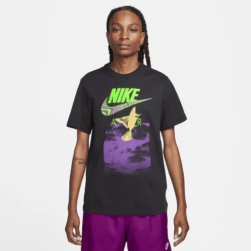 Nike Sportswear чоловічі футболка колір чорний