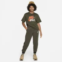 Nike Sportswear Big дитячі (Girls) футболка колір зелений