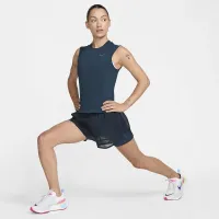 Nike Running Division жіноча Dri-FIT Pocket Running Tank Top блакитний