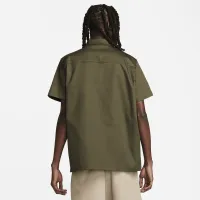Nike Life чоловічі Woven Military Short-Sleeve Button-Down Shirt колір зелений