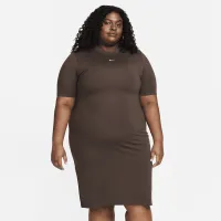 Nike Sportswear Essential женская Midi Костюм (большие размеры) цвет коричневый