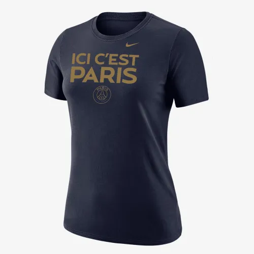Paris Saint-Germain женская Nike Soccer T-Shirt синий