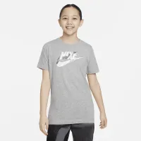 Nike Sportswear Big детские футболка цвет серый
