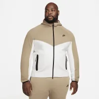 Nike Sportswear Tech Fleece Windrunner чоловічі Full-Zip Толстовка з капюшоном колір білий