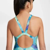 Nike Swim HydraStrong Big дитячі (Girls') Fastback One-Piece різнокольорові