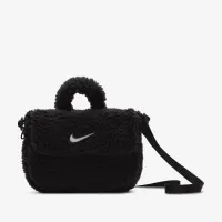 Nike дитячі Faux Fur Crossbody сумка (1L) колір чорний
