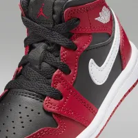 Nike Jordan 1 Mid Baby/Toddler Кросівки колір чорний