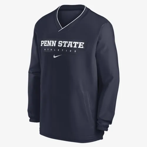Penn State Nittany Lions Sideline чоловічі Nike College Long-Sleeve Вітровка блакитний