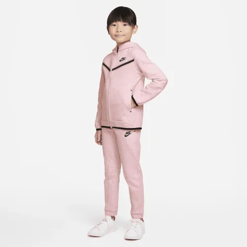Nike Sportswear Tech Fleece Little детские Куртка and Pants набор Pink