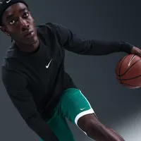 Nike чоловічі баскетбольні Long-Sleeve футболка колір чорний