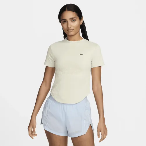 Nike Running Division жіноча Dri-FIT ADV Short-Sleeve Running Top колір зелений