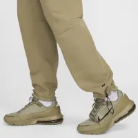 Nike Tech мужские Fleece Open-Hem Pants цвет коричневый
