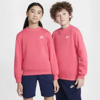 Nike Sportswear Club Fleece Big детские свитшот Pink