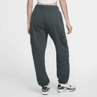 Nike Sportswear Club Fleece женская Mid-Rise оверсайз Cargo Sweatpants цвет зеленый