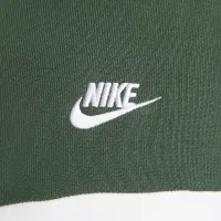 Nike Club Fleece мужские French Terry Color-Blocked Толстовка с капюшоном цвет зеленый