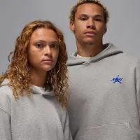 Nike Jordan x Awake NY чоловічі Fleece Толстовка з капюшоном колір сірий