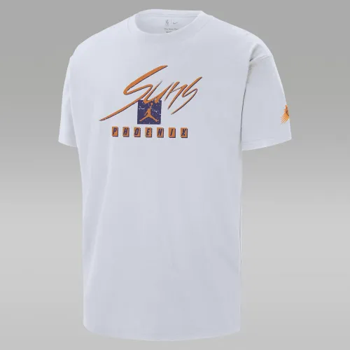 Nike Phoenix Suns Courtside Statement Edition Men's Jordan NBA Max90 T-Shirt