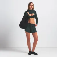 NikeSKIMS Airy женская Mini шорты цвет зеленый