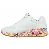 Кросівки Жіночі Skechers UNO LOVING LOVE (155506-WHT )