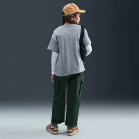 Nike Sportswear Essential Big детские (Girls') футболка цвет серый