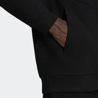 Кофта/футболка adidas Essentials 4 Gameday Full-Zip Толстовка з капюшоном HE1811 - Чорна