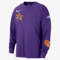 Phoenix Suns Courtside City Edition чоловічі Nike NBA Max90 Long-Sleeve футболка колір фіолетовий