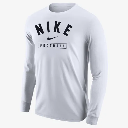 Nike Football Men's Long-Sleeve T-Shirt White
