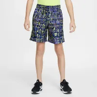Nike Multi Big дитячі (для хлопчиків) Dri-FIT Woven шорти колір фіолетовий