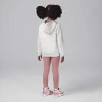 Nike Jordan Deloris Jordan Flowers Little детские Pullover Толстовка с капюшоном набор Pink