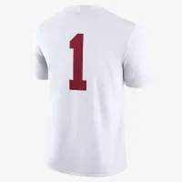 Alabama Crimson Tide чоловічі Nike Dri-FIT College Game Jersey колір білий