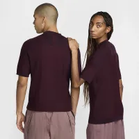 Nike Every Stitch Consideцвет красный Short-Sleeve Knit Tee цвет фиолетовый