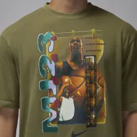 Nike Jordan чоловічі Short-Sleeve футболка колір зелений
