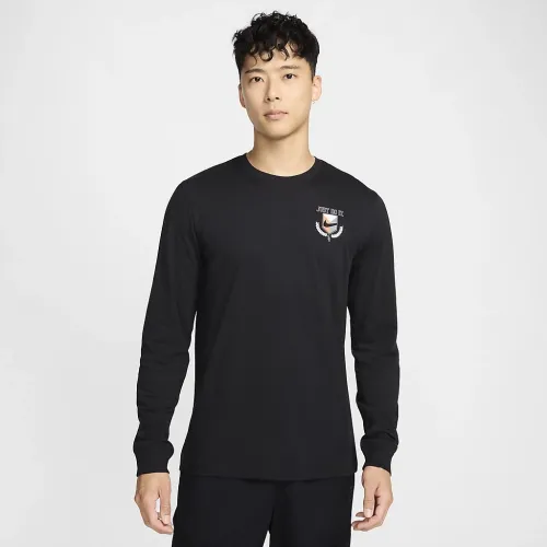 Nike Sportswear мужские Long-Sleeve футболка цвет черный