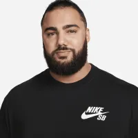 Nike SB Logo Skate футболка колір чорний