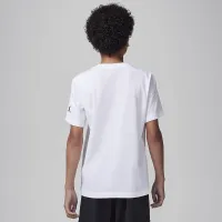 Nike Air Jordan Big дитячі Dunk Comics футболка колір білий