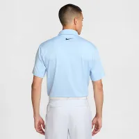 Nike Tour мужские Dri-FIT Heatheцвет красный для гольфа Polo синий